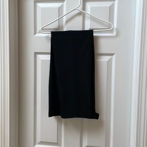 Gianni petite black wool slacks